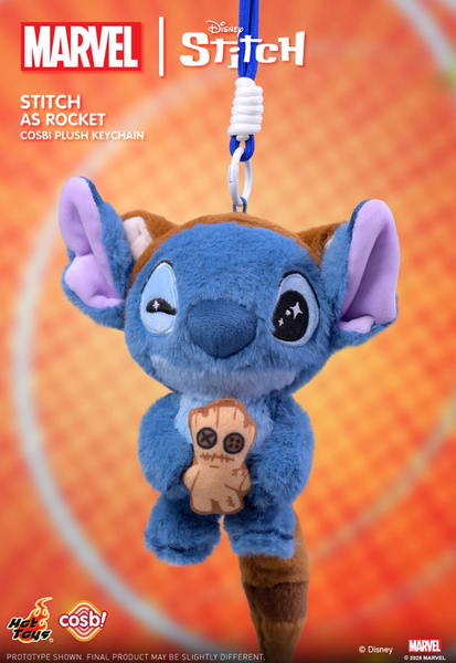 Hot Toys x Cosbi x Disney Marvel Stitch Plush Keychain