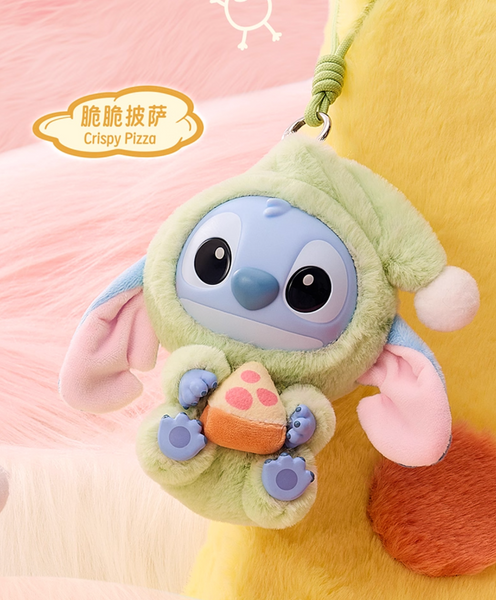 Miniso x Disney Stitch Eat Something Before Sleep Vinyl Plush