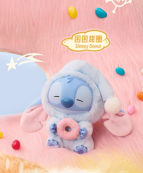 Miniso x Disney Stitch Eat Something Before Sleep Vinyl Plush