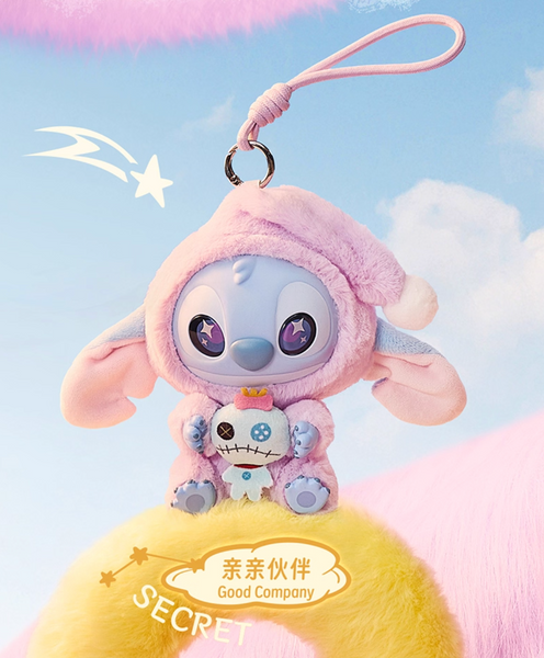 Miniso x Disney Stitch Eat Something Before Sleep Vinyl Plush