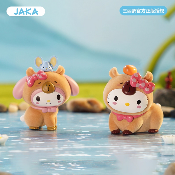 Jaka x Sanrio Characters Chill Capybara