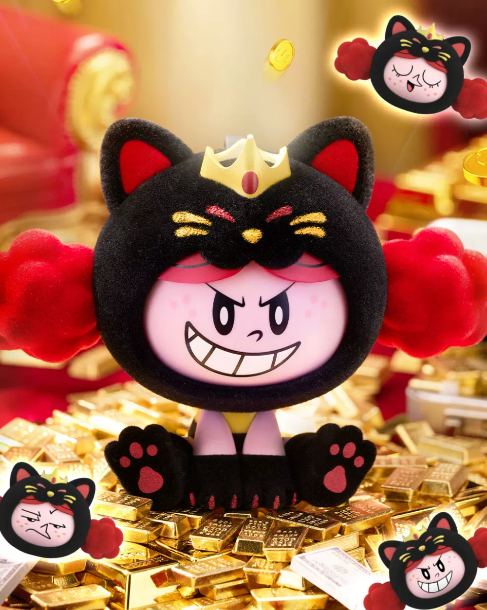 Kayou x The Powerpuff Girls Claw Attack Face Changing Series Figure