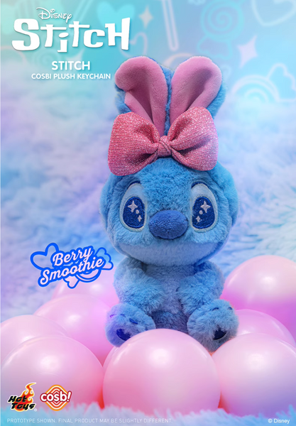 Hot Toys x Cosbi x Disney Stitch Candy Series Plush Keychain