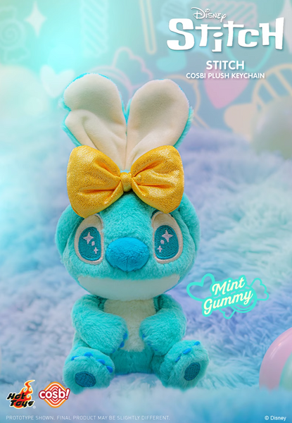 Hot Toys x Cosbi x Disney Stitch Candy Series Plush Keychain