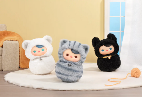 Pop Mart x Pucky Roly-Poly Kitty Vinyl Plush