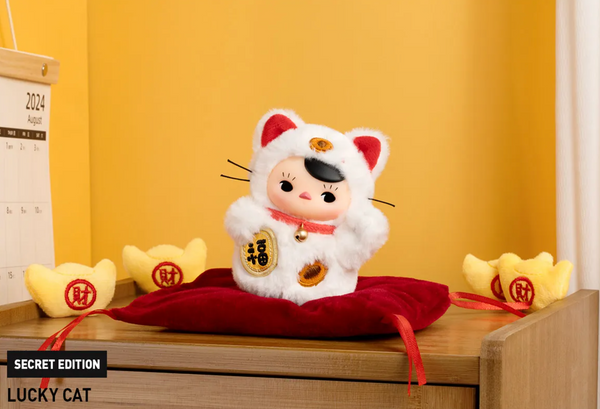 Pop Mart x Pucky Roly-Poly Kitty Vinyl Plush