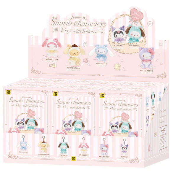 TOPTOY x Sanrio Characters Play with Kittens Vinyl Plush