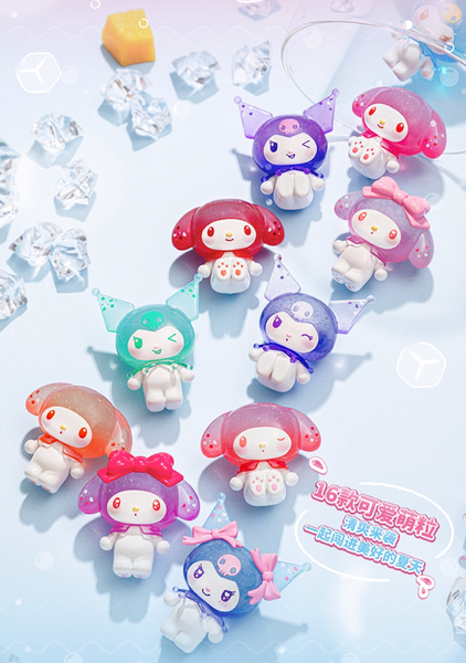 TOPTOY x Sanrio My Melody & Kuromi  Ramune-Style Mini Figures