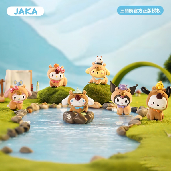 Jaka x Sanrio Characters Chill Capybara
