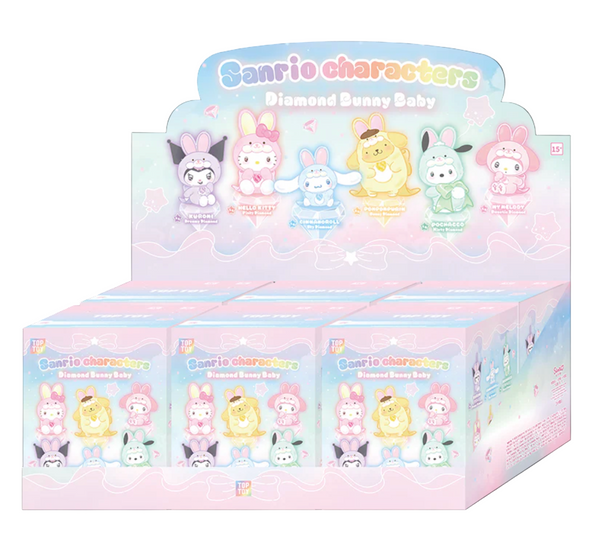 TOPTOY Sanrio Characters Diamond Bunny Baby Vinyl Full Set