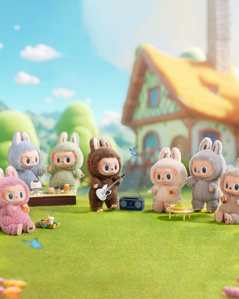 The Monster Labubu Exciting Macaron Plush