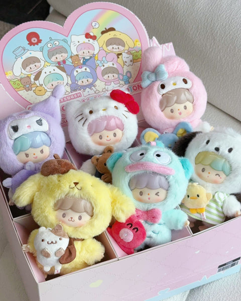 zZoton x Sanrio Character Love League Buddies Vinyl Plush