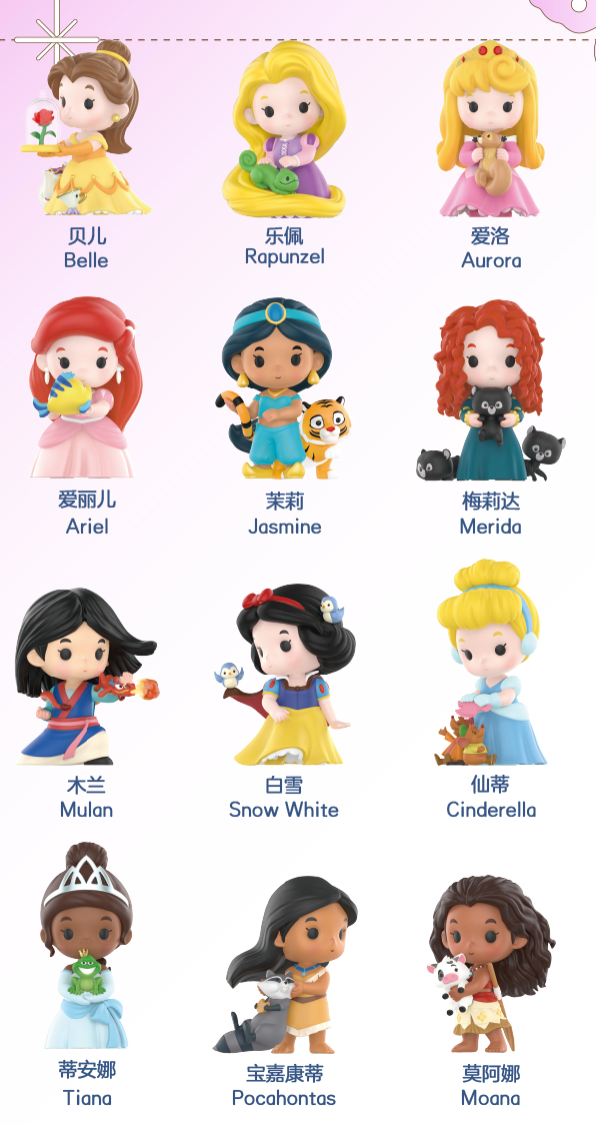 Pop Mart x Disney Princess Fairy Tale Friendship – WooHoo New York