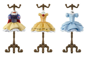 Gashapon Bandai Torso Disney Princess Dress Accessories Stand