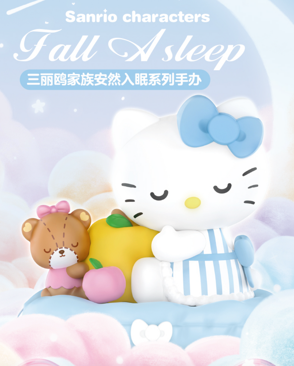 Pop Mart x Sanrio Characters Fall Asleep