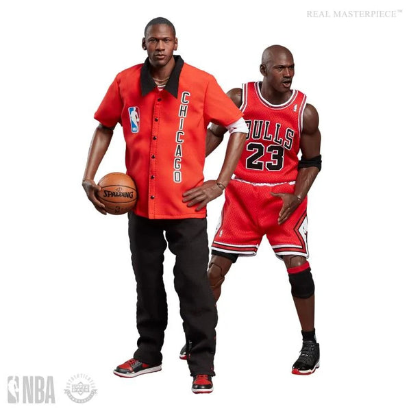 Enterbay x NBA Final Edition Michael Jordan Chicago Bulls Away 1:6 Scale Action Figures Set