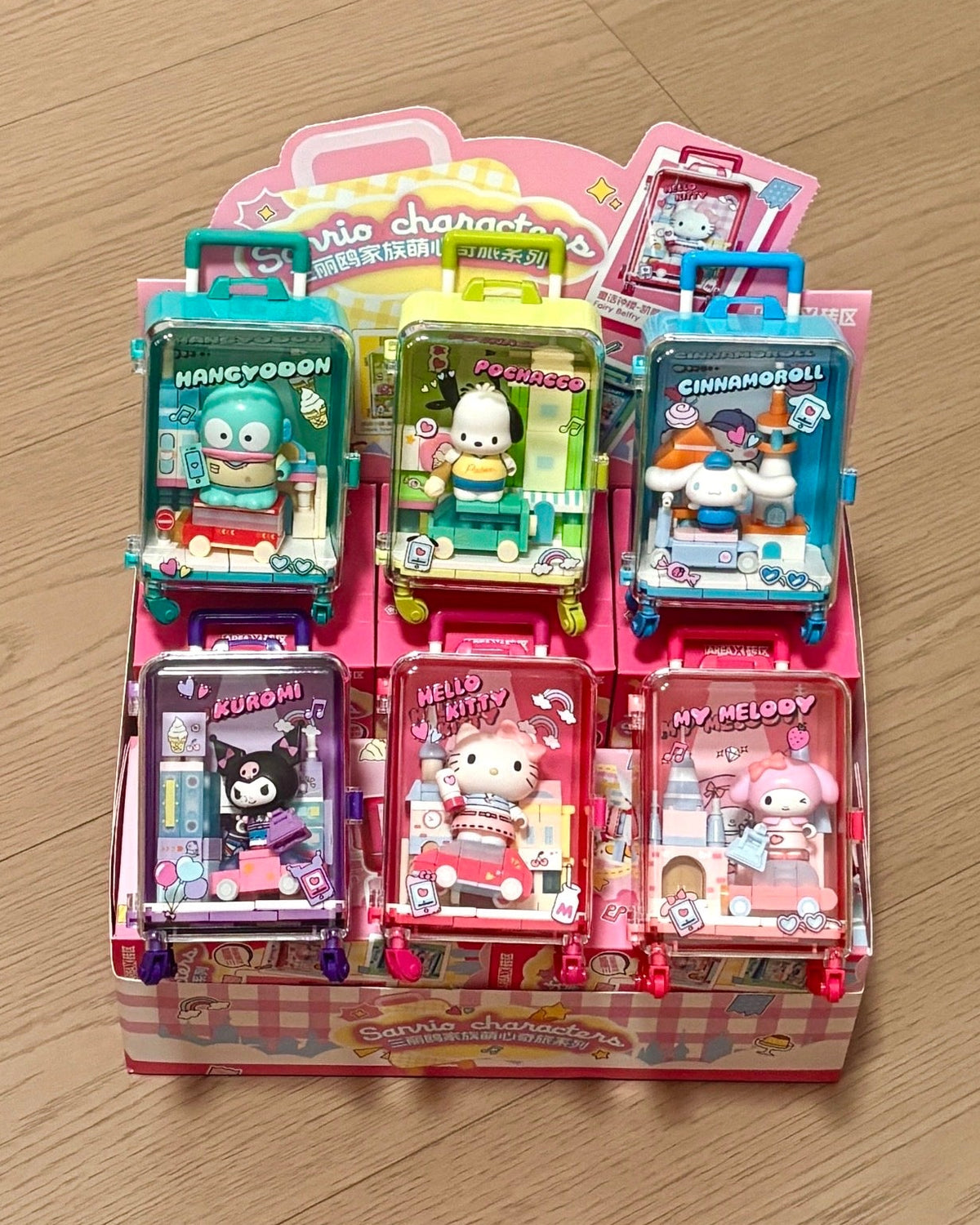 AreaX x Sanrio Characters Traveling Series Building Blocks