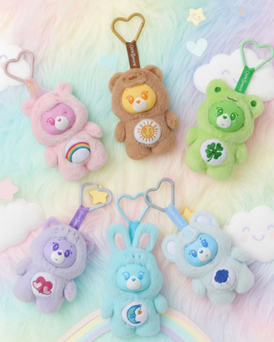 misso bear ぬいぐるみ Miniso x Care Bears Animal Costume Scented Vinyl Plush – WooHoo