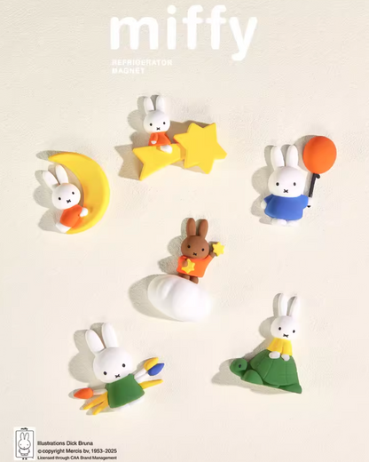 Choco Teddy x Miffy Fridge Magnet