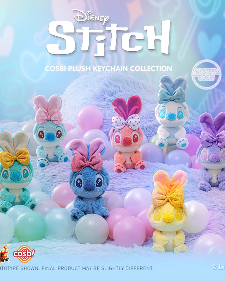Hot Toys x Cosbi x Disney Stitch Candy Series Plush Keychain Hot Toys x Cosbi x Disney Stitch Candy Series Plush Keychain