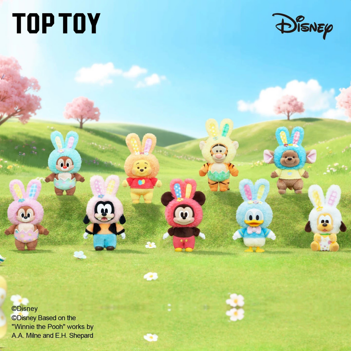 TOPTOY x Disney Easter Egg Vinyl Plush