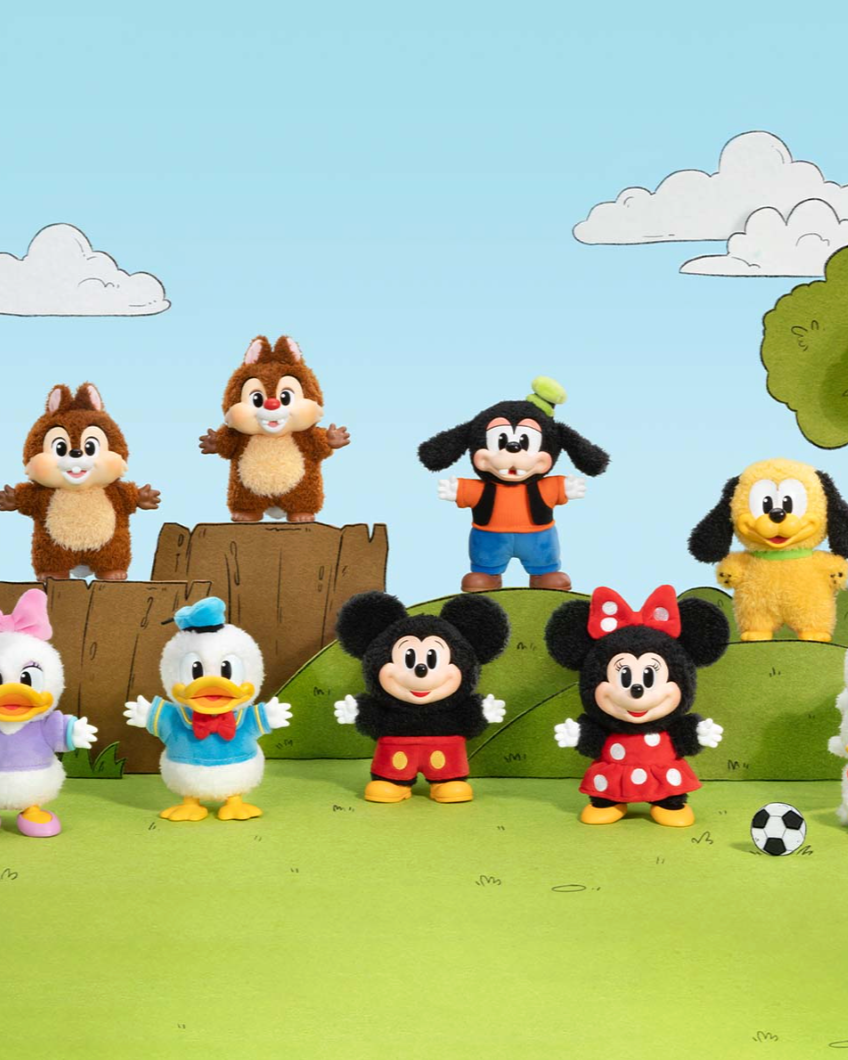Pop Mart x Disney Mickey Family Cute Together Vinyl Plush – WooHoo