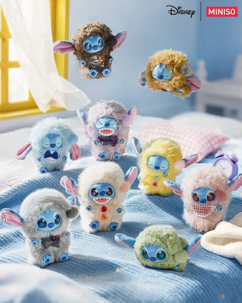 Miniso x Disney Stitch Hit Snooze Series Vinyl Plush