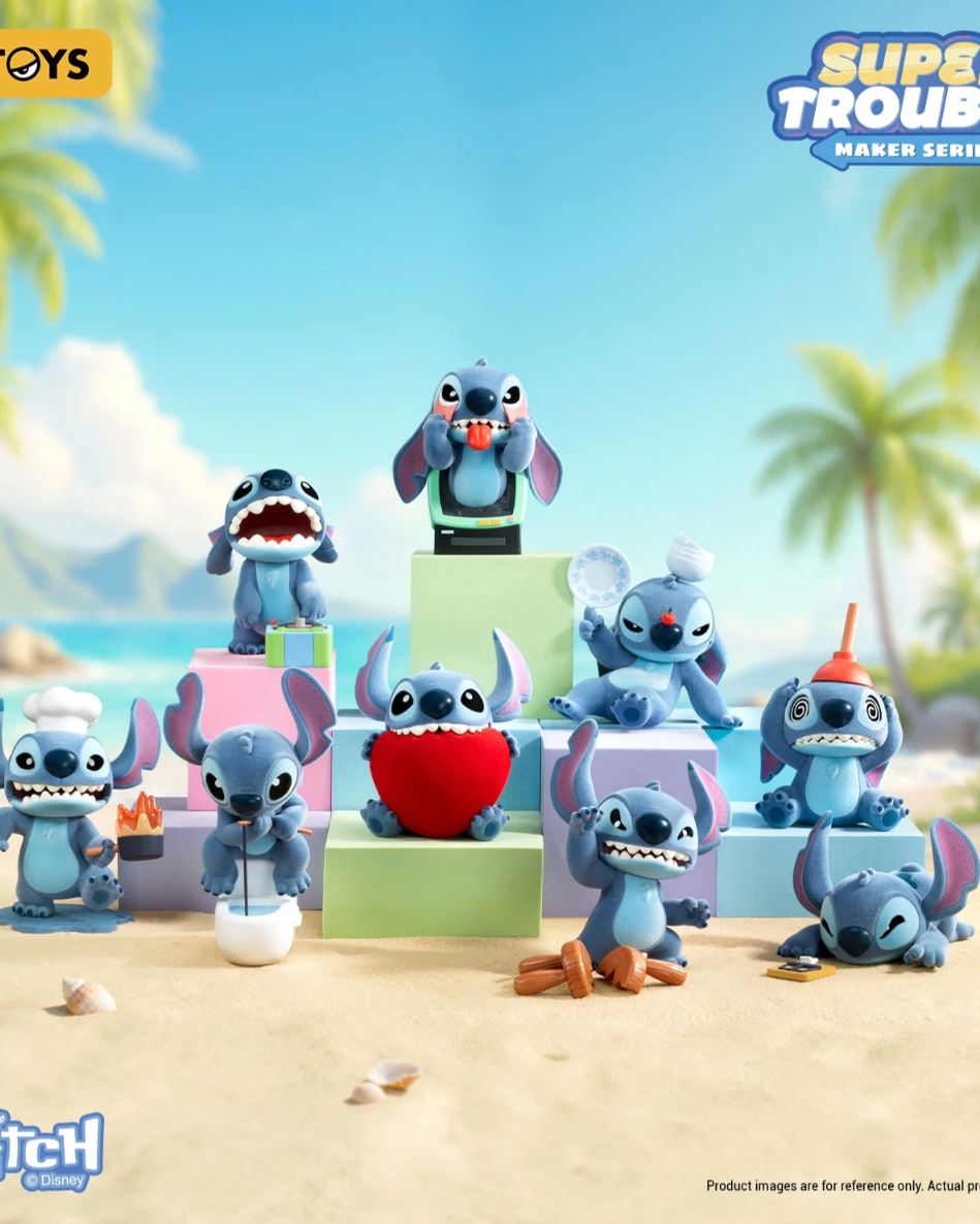52Toys x Disney Stitch Super Trouble Maker – WooHoo New York