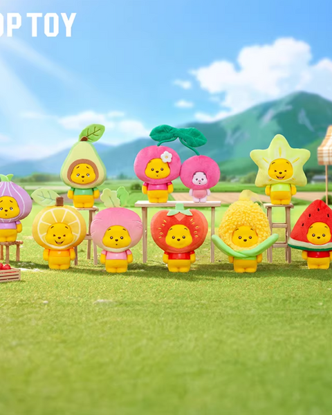 TOPTOY x Disney Winnie The Pooh Tiny Orchard Fruit Keychain Vinyl Plush