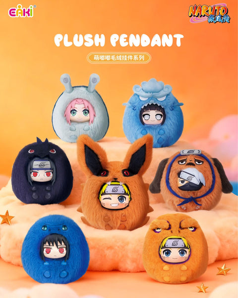 Eaki x Naruto Shippuden Puffy Plush Pendant