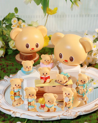 Funism Butterbear Baked With Love Cubby Face Mini Figures