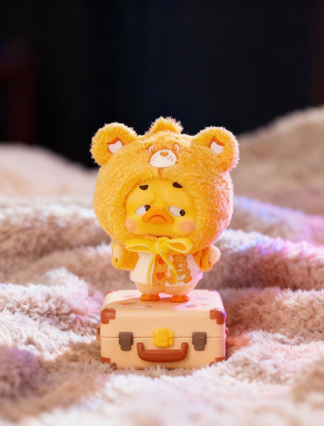 RongCreator 1983 x Upsetduck x Care Bears Neon Sweetheart Duck Vinyl Plush