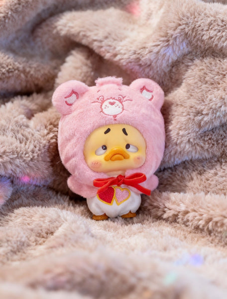 RongCreator 1983 x Upsetduck x Care Bears Neon Sweetheart Duck Vinyl Plush