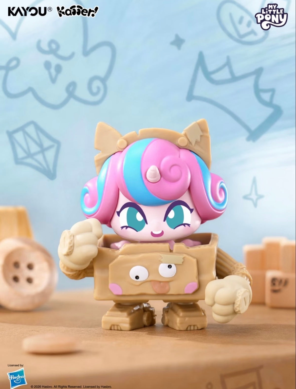 Kayou x My Little Pony Box Play Series Mini Figure Vol.2