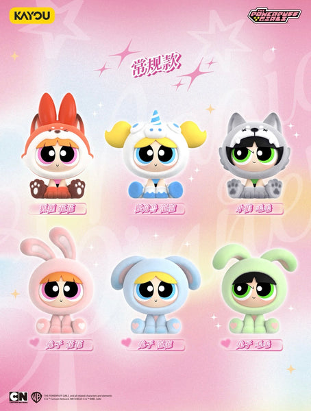 Kayou x The Powerpuff Girls Claw Attack Face Changing Series Figure