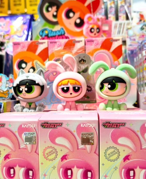 Kayou x The Powerpuff Girls Claw Attack Face Changing Series Figure