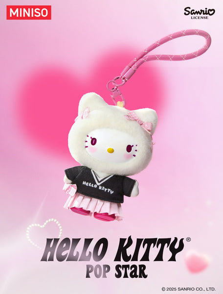 [Pre-Order, Ships Oct 2025] Miniso x Sanrio Hello Kitty Pop Star Vinyl Plush