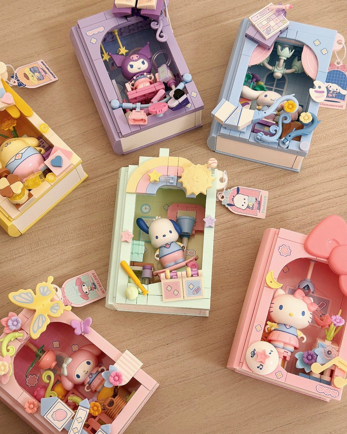 AreaX x Sanrio Characters School Diary Series Building Block
