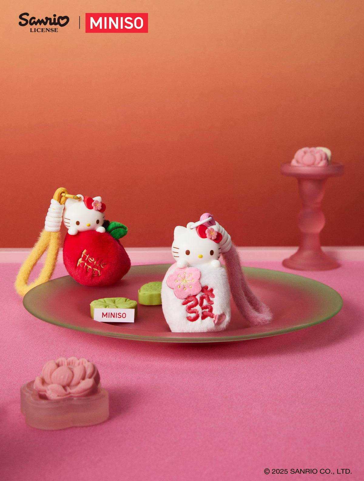 Miniso x Sanrio Hello Kitty Spring Festival Fragrance Vinyl Plush