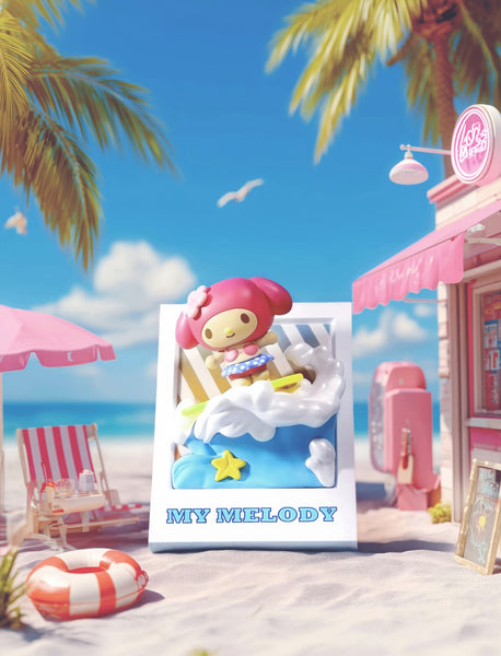 Miniso x Sanrio Characters Summer Surf Fridge Magnet