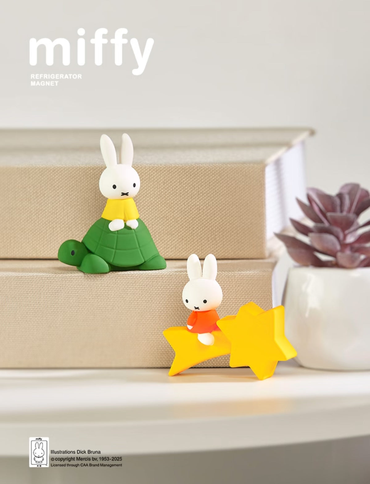 Choco Teddy x Miffy Fridge Magnet