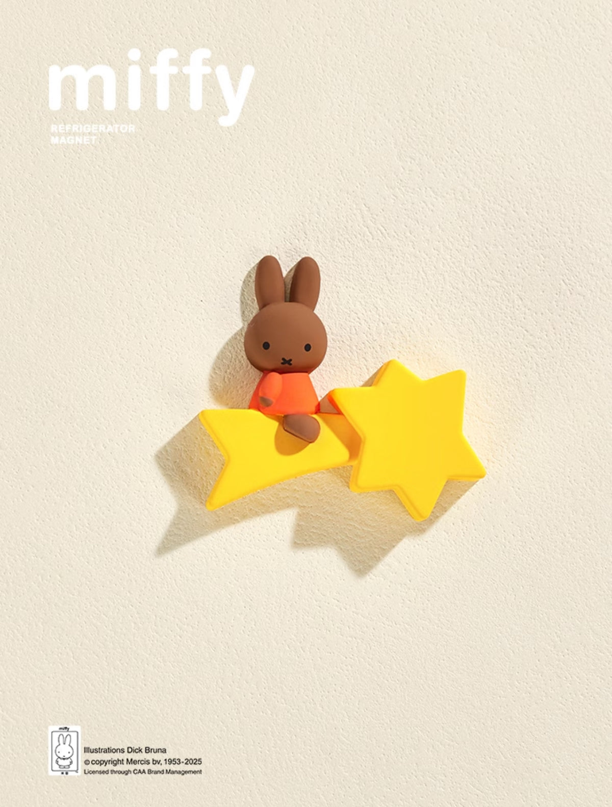 Choco Teddy x Miffy Fridge Magnet