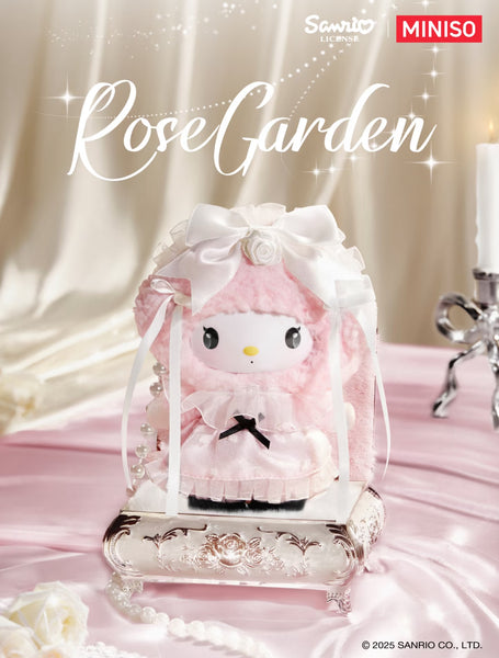 Miniso x Sanrio Characters Rose Garden Series Vinyl Plush