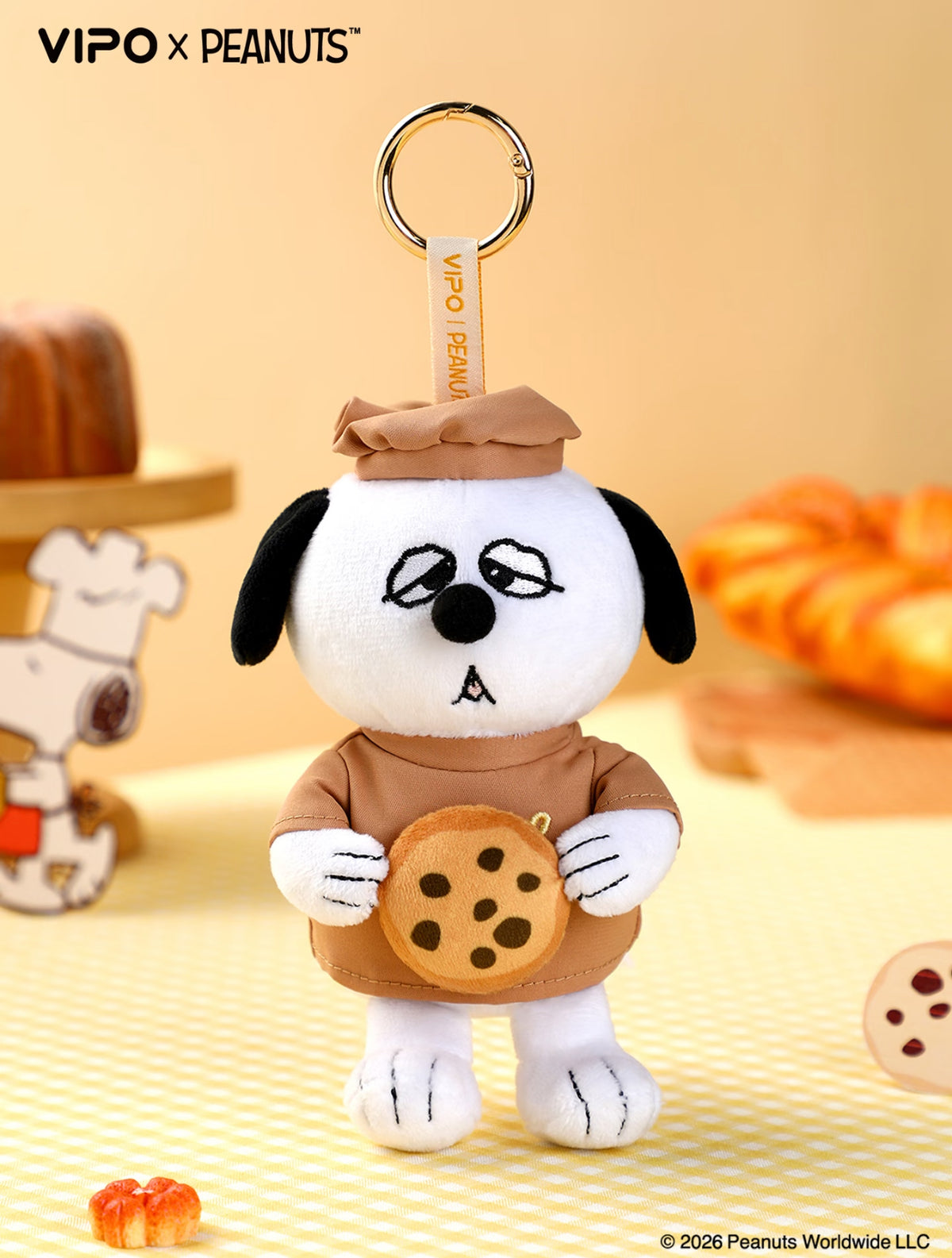 Vipo x Peanuts Snoopy Bakery Plush