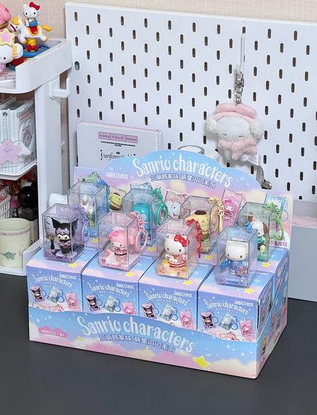 AREAX x Sanrio Characters Building Block Keychain
