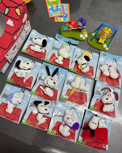 Youmai x Peanuts Snoopy Colorful Daily Life Series Plush Toy Badge