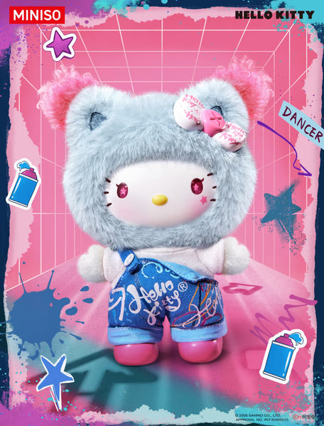 Miniso x Sanrio Hello Kitty Graffiti Vinyl Plush