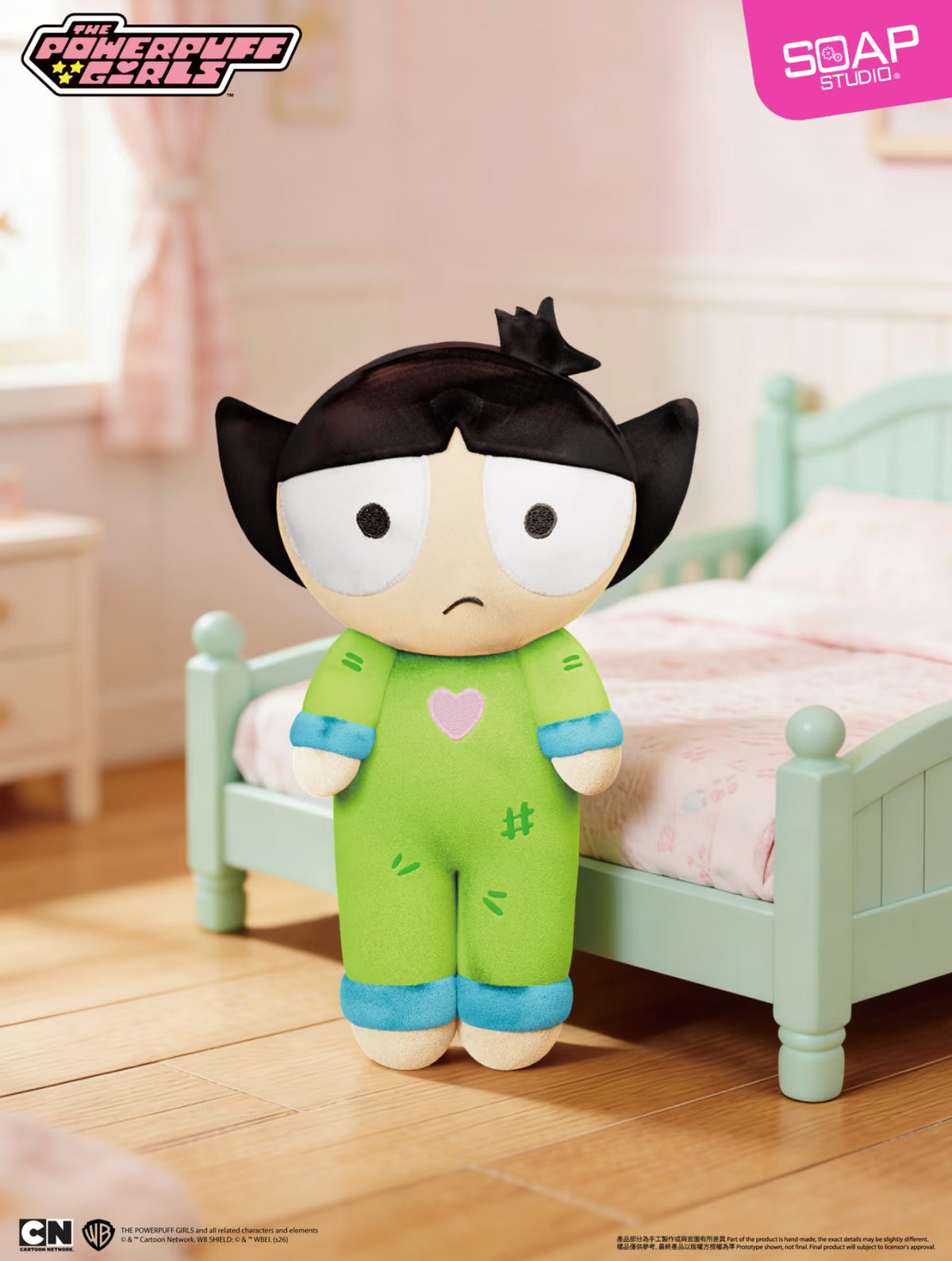 Soap Studio x The Powerpuff Girls Cozy Moment Series Plush
