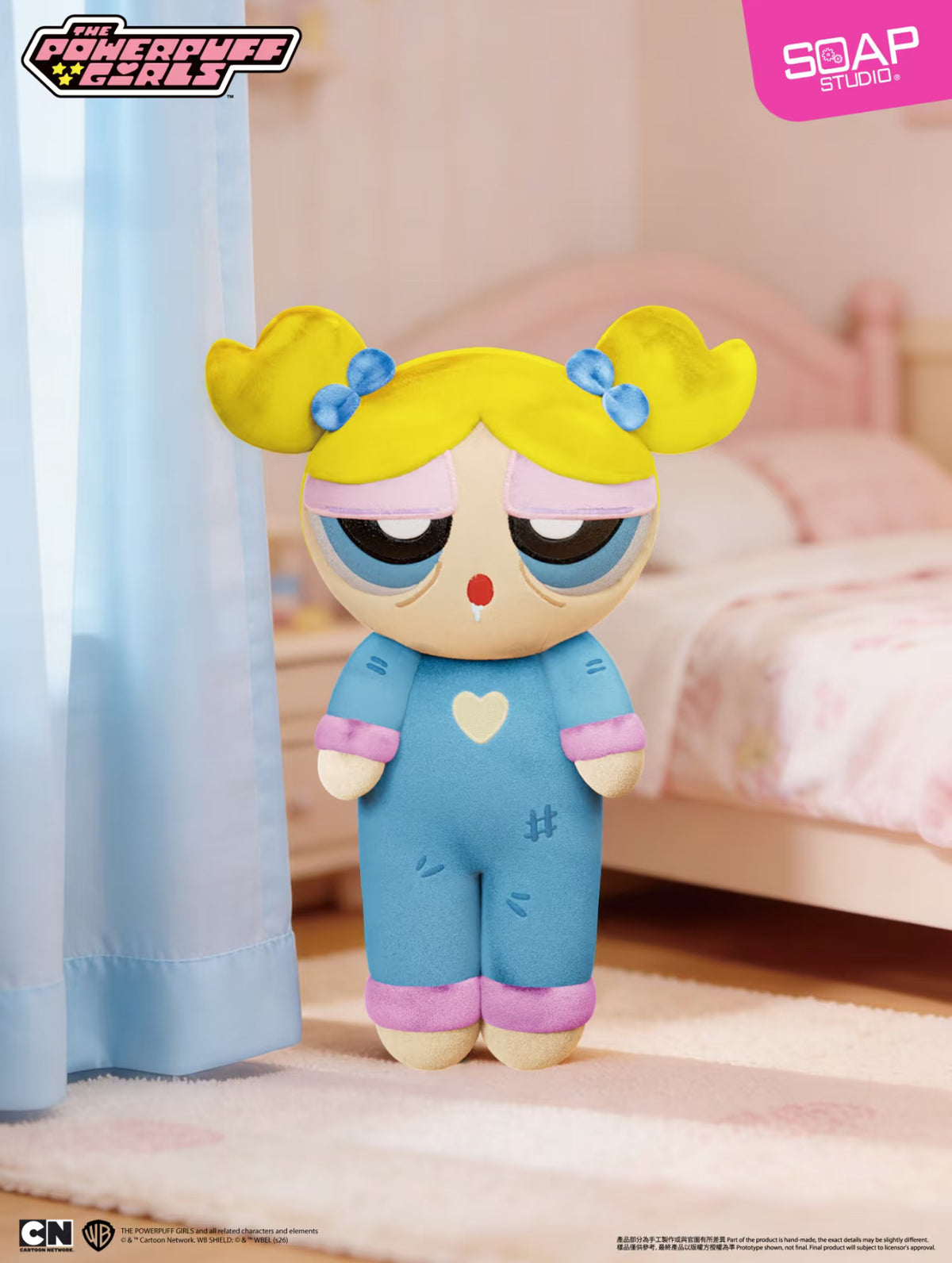 Soap Studio x The Powerpuff Girls Cozy Moment Series Plush