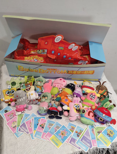 X11 Space x SpongeBob SquarePants Bikini Botton Day Trip Series 1 Magnetic Plush
